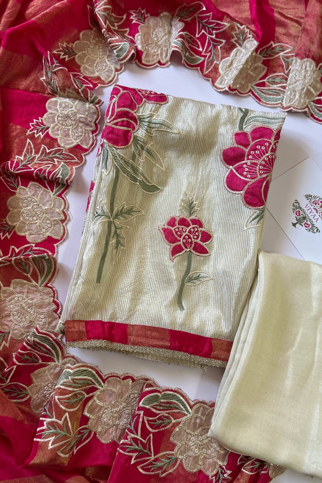 Tissue Salwar Suit-T302