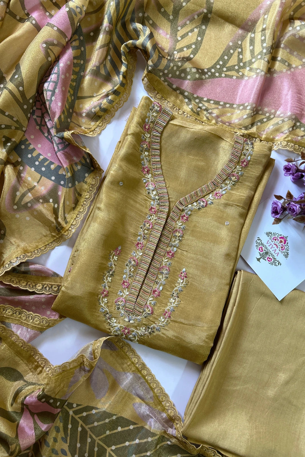 Tissue Salwar Suit-T304