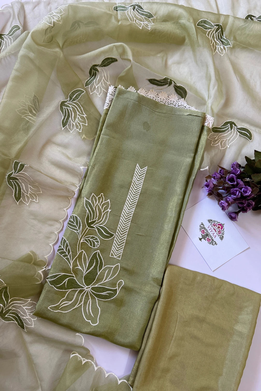 Tissue Salwar Suit-T305