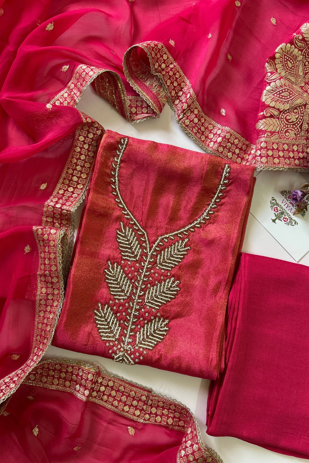 Tissue Salwar Suit-T306