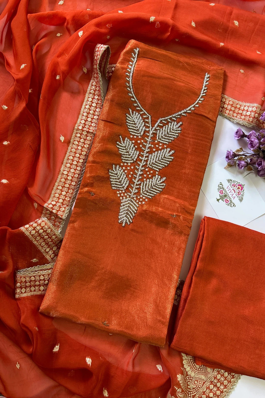 Tissue Salwar Suit-T306