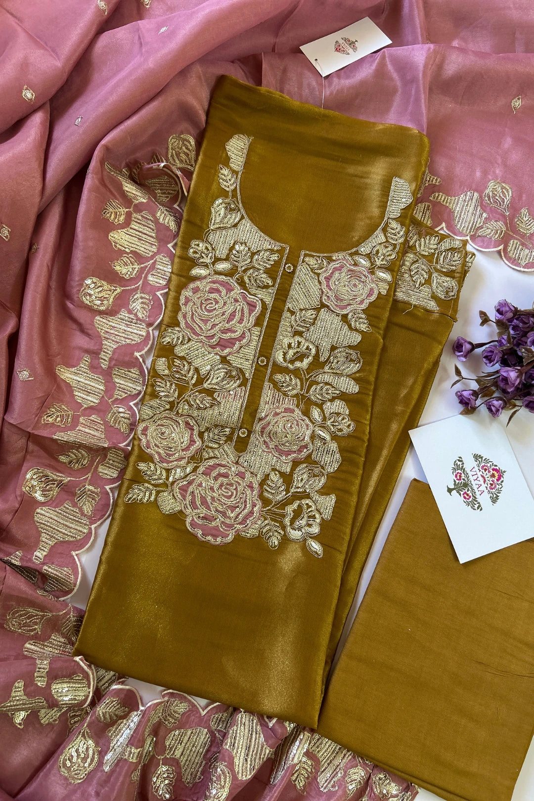 Tissue Salwar Suit-T104