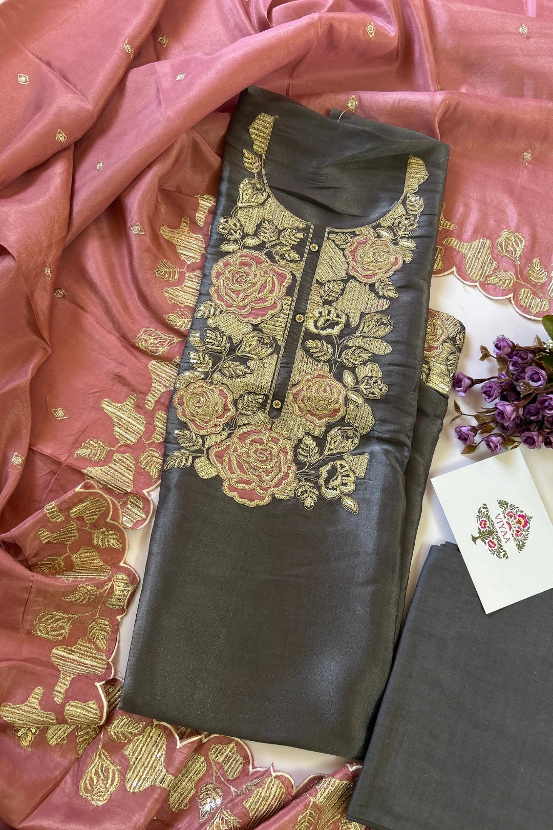 Tissue Salwar Suit-T104