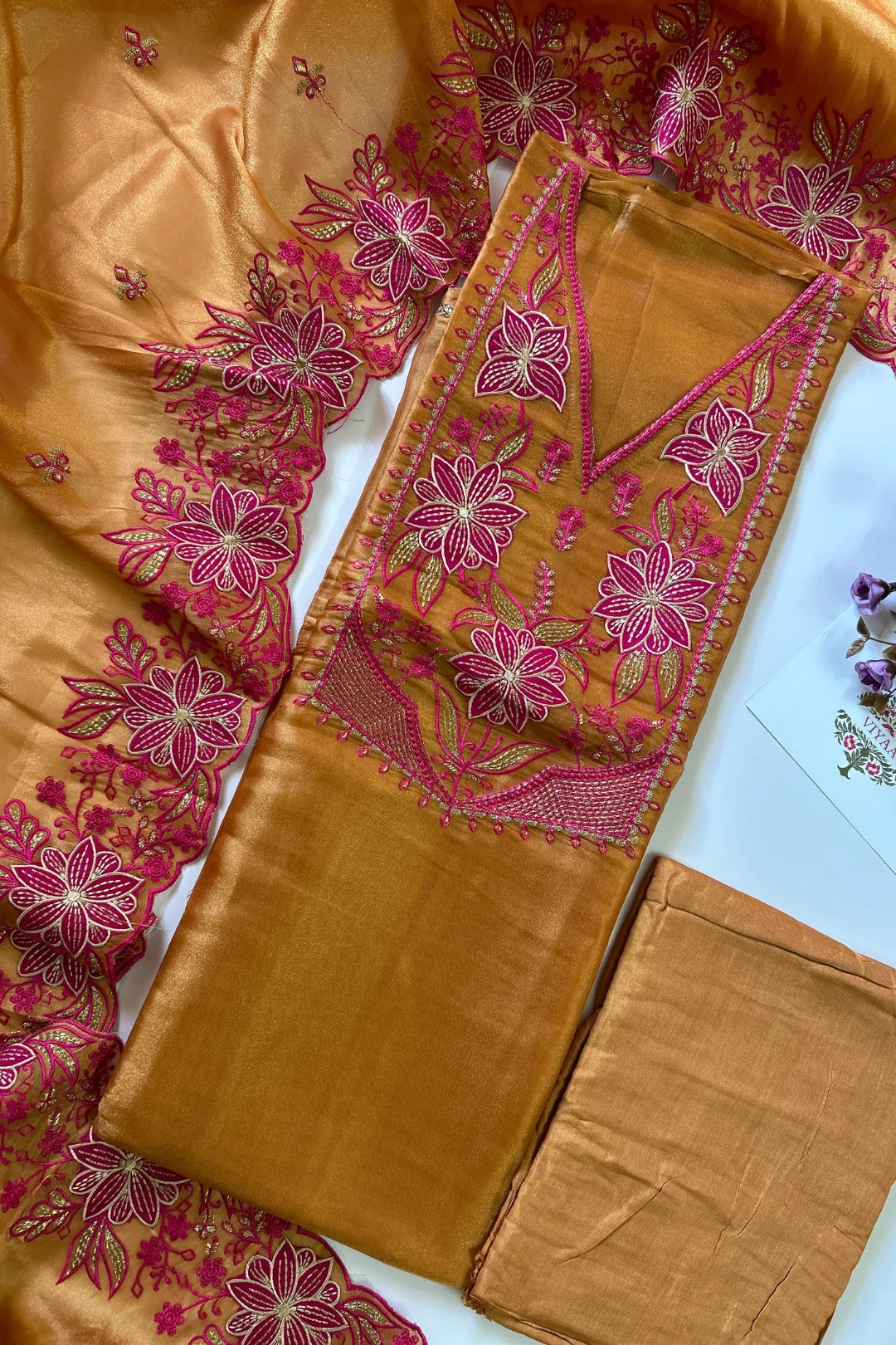 Tissue Salwar Suit-T111