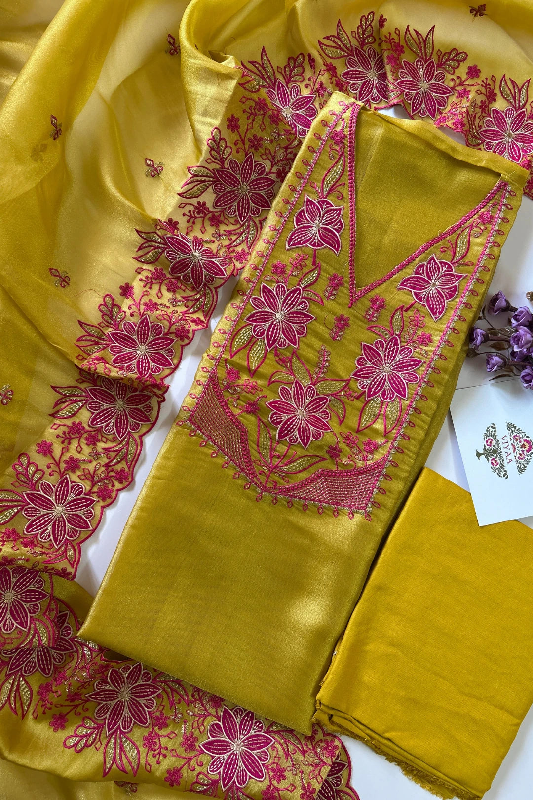 Tissue Salwar Suit-T111